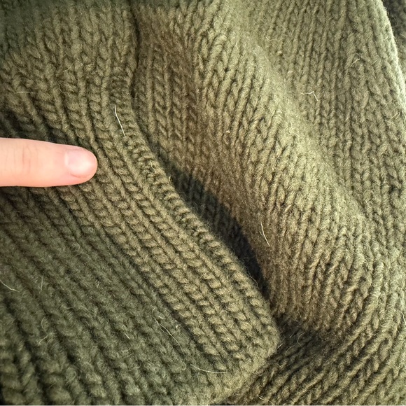 Babaa 75 wool sweater in Alga - Picture 9 of 14